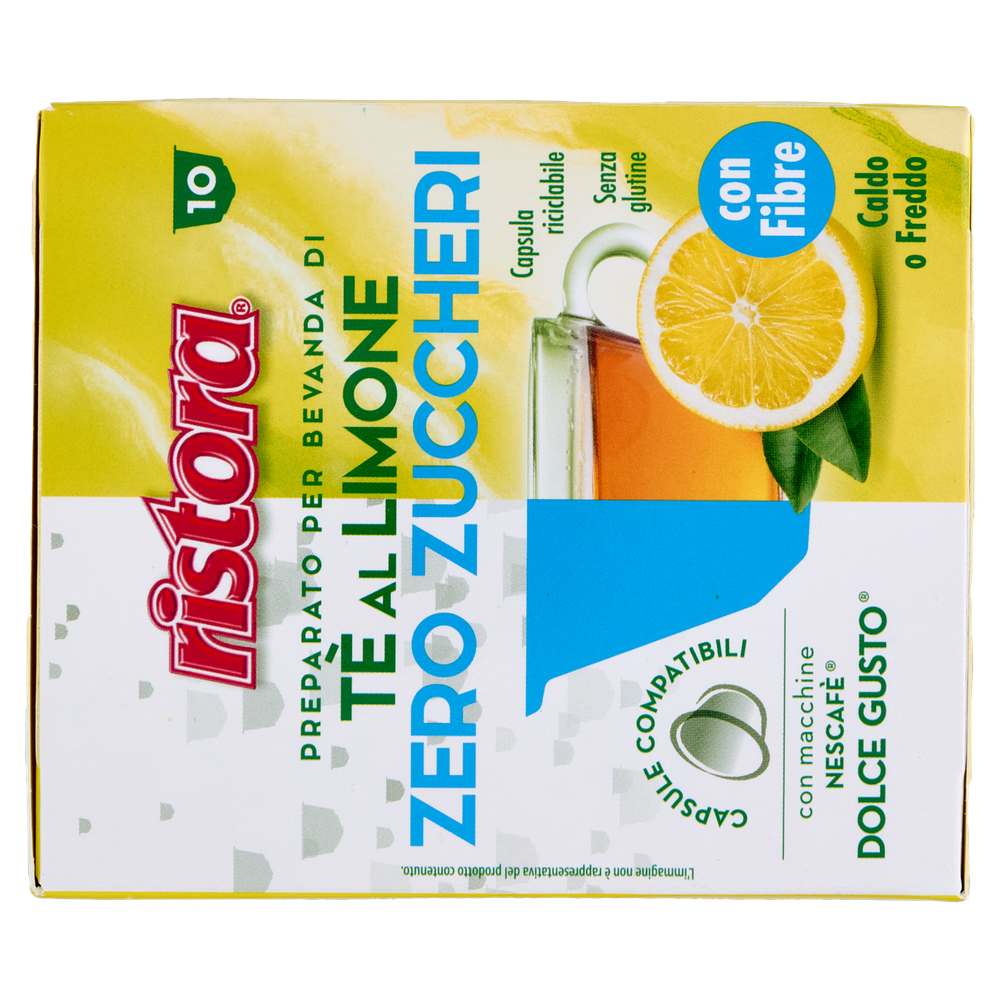 Tè Al Limone Senza Zucchero Capsule Nescafé Dolce Gusto 10pz Ristora - Foto 3