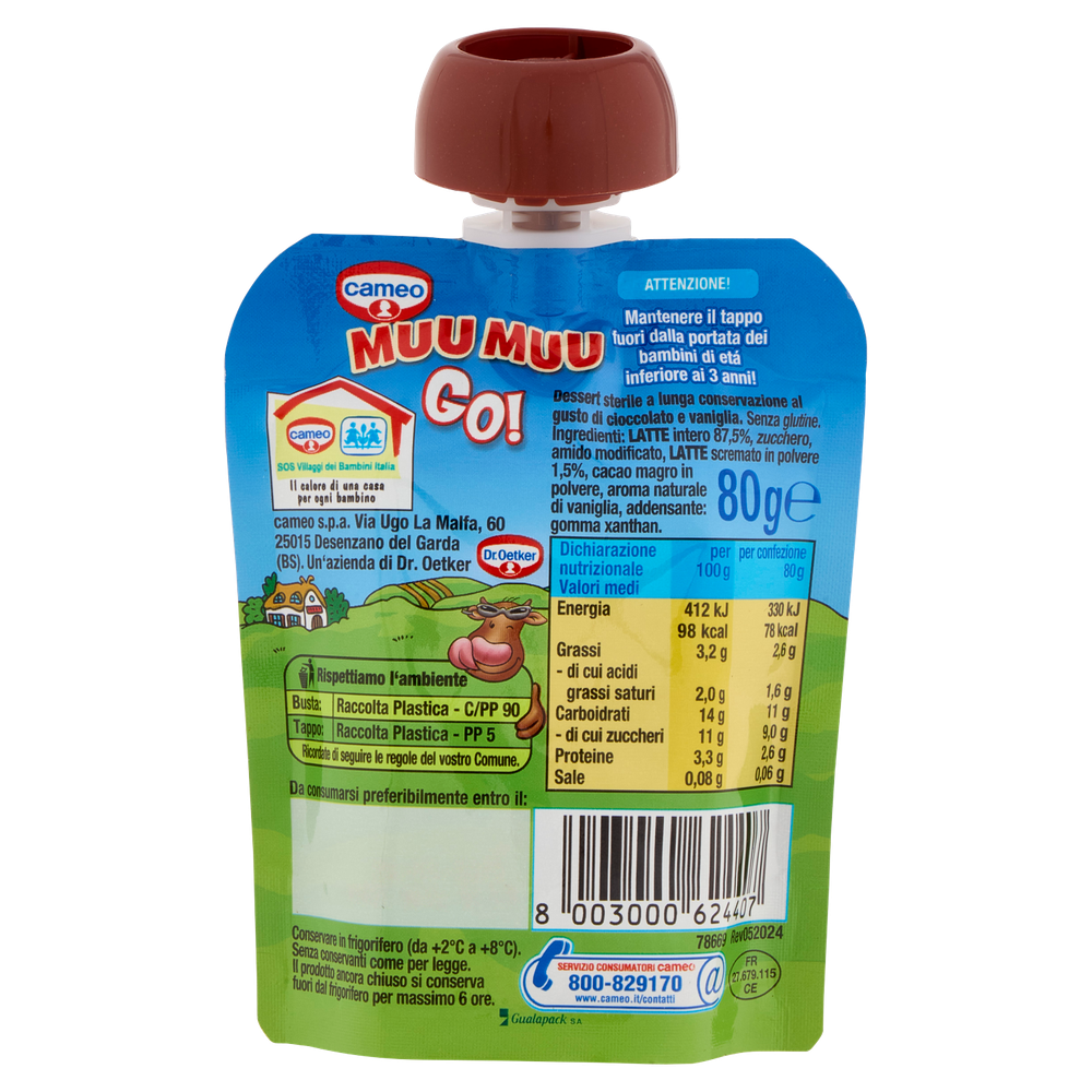 Cameo Muu Muu Go Cioccolato Vaniglia - Foto 3