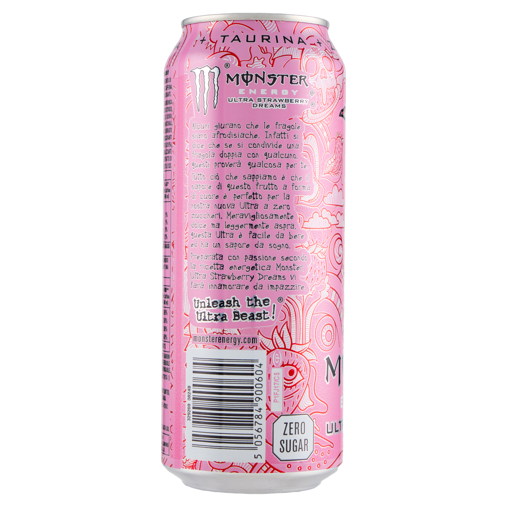 Energy Drink Ultra Strawberry Dreams Monster - Foto 2
