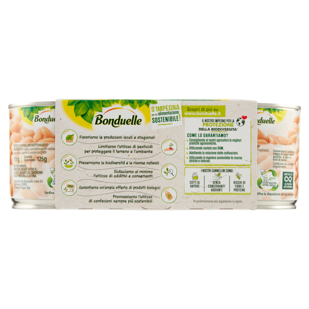 Fagioli Cannellini Al Vapore 3x125g Bonduelle - Foto 3