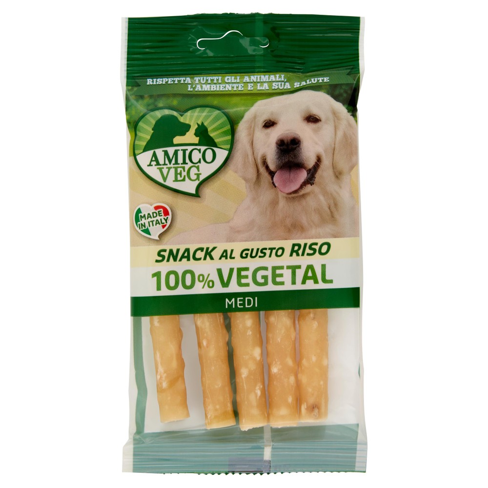 Bastoncini Medi Per Cani Con Riso Amico Veg - Foto 1