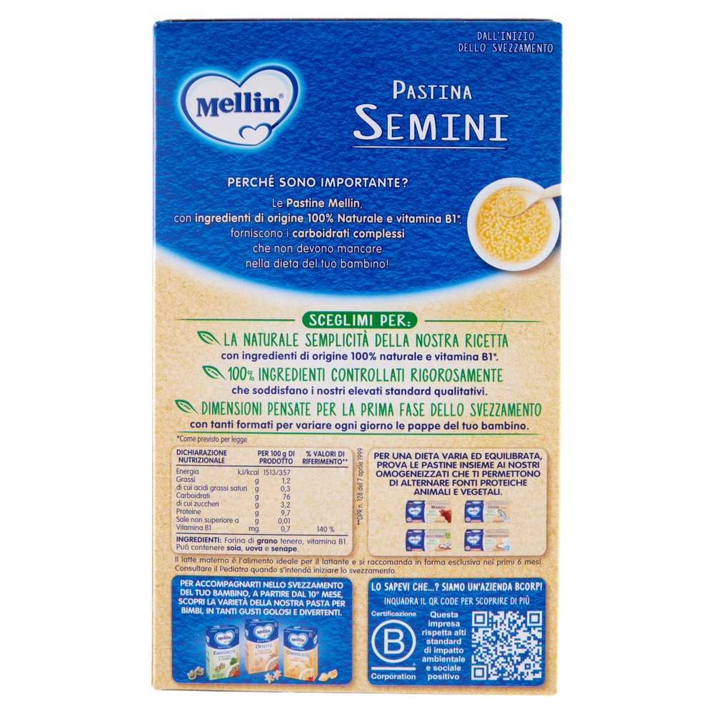 Pastina Dal 5° Mese Semini Mellin - Foto 3