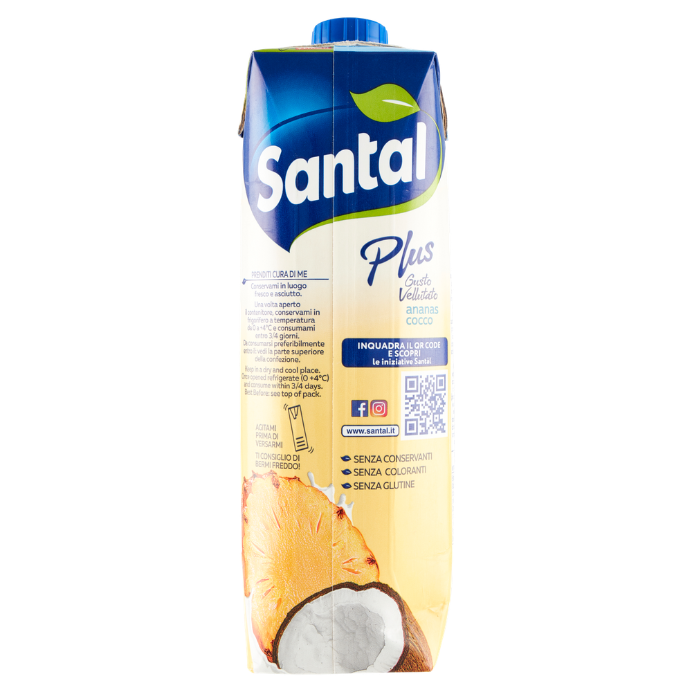 Bevanda Cocco E Ananas Santal Plus - Foto 3