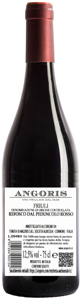 Refosco Dal Peduncolo Rosso Friuli Iangoris - Foto 2
