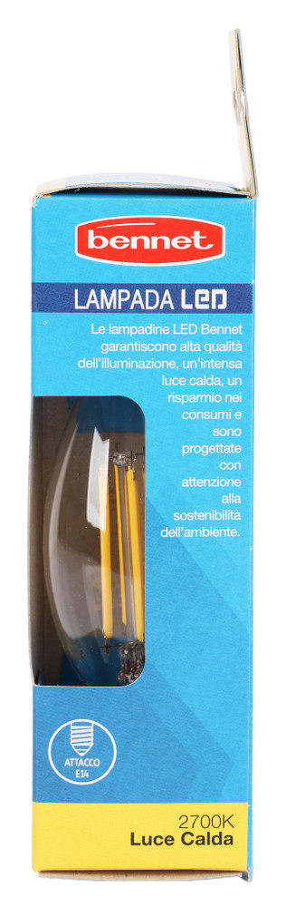 Lampadina Led Goccia 60we14 Bennet - Foto 2