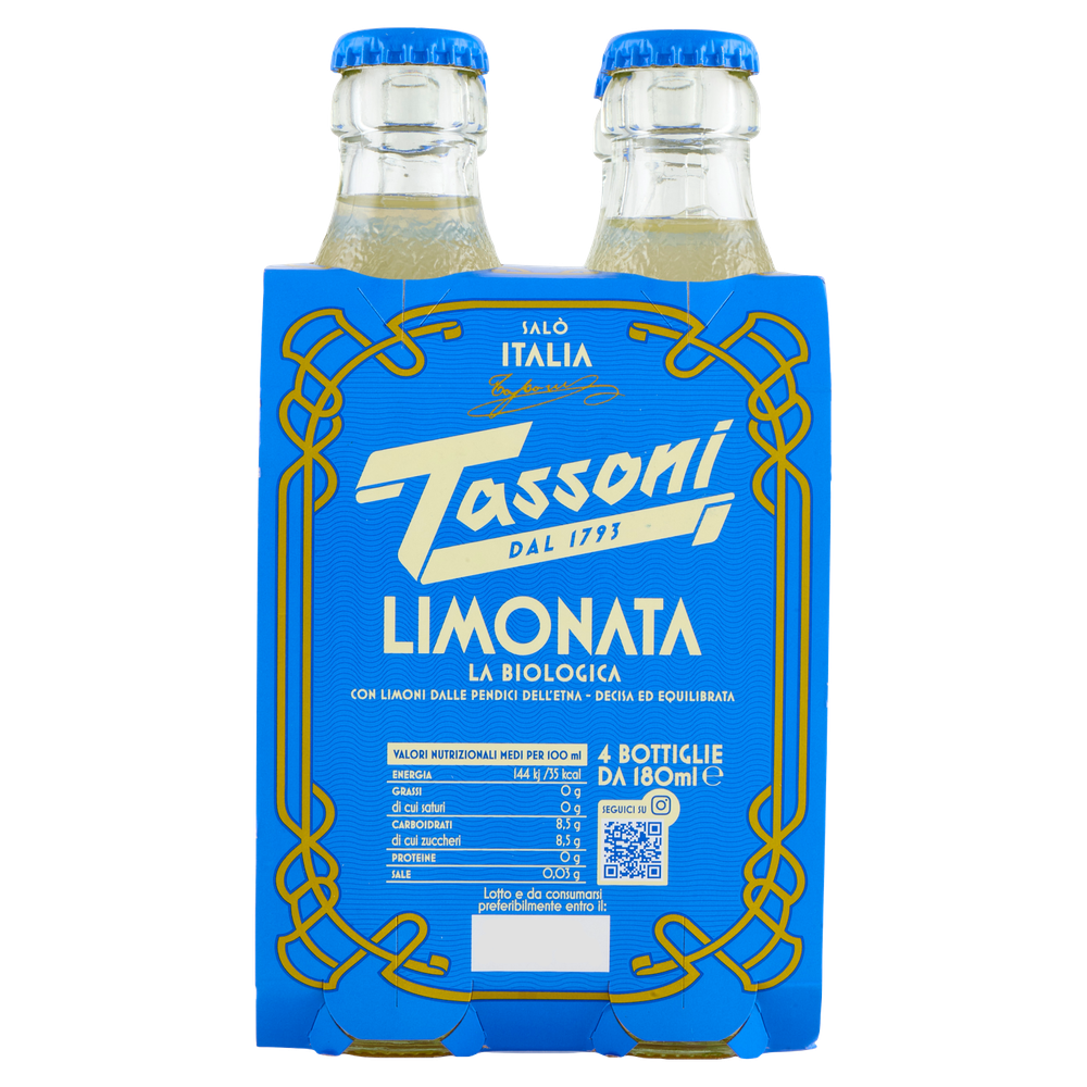 Limonata Bio Tassoni 18x4 - Foto 3