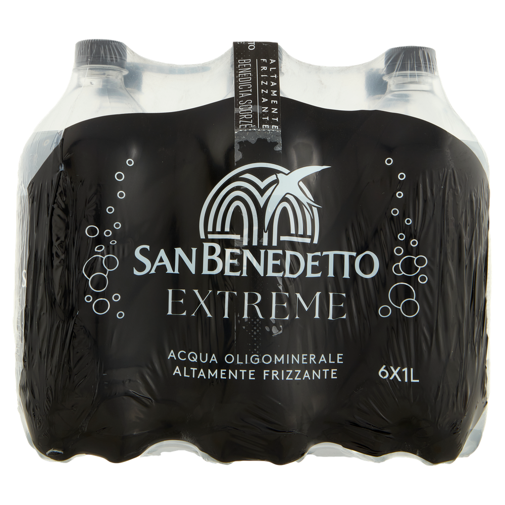 Acqua Gasata Extreme San Benedetto 6x1 Lt - Foto 3