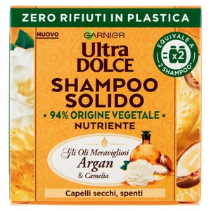 Ultra Dolce Shampoo Solido Argan & Camelia