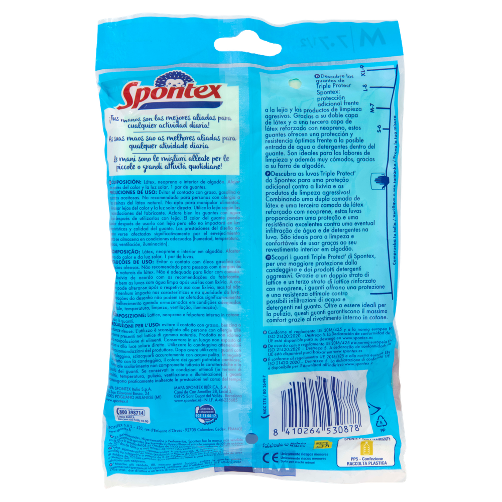 Guanti Triple Protect Misura M Triplo Strato Spontex - Foto 3