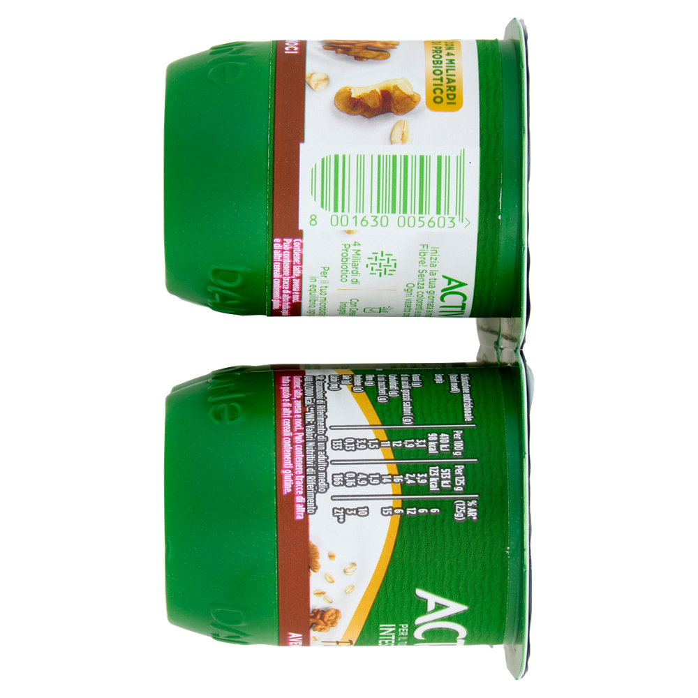 Yogurt Alle Fibre Avena Noci 4x125g Activia - Foto 2