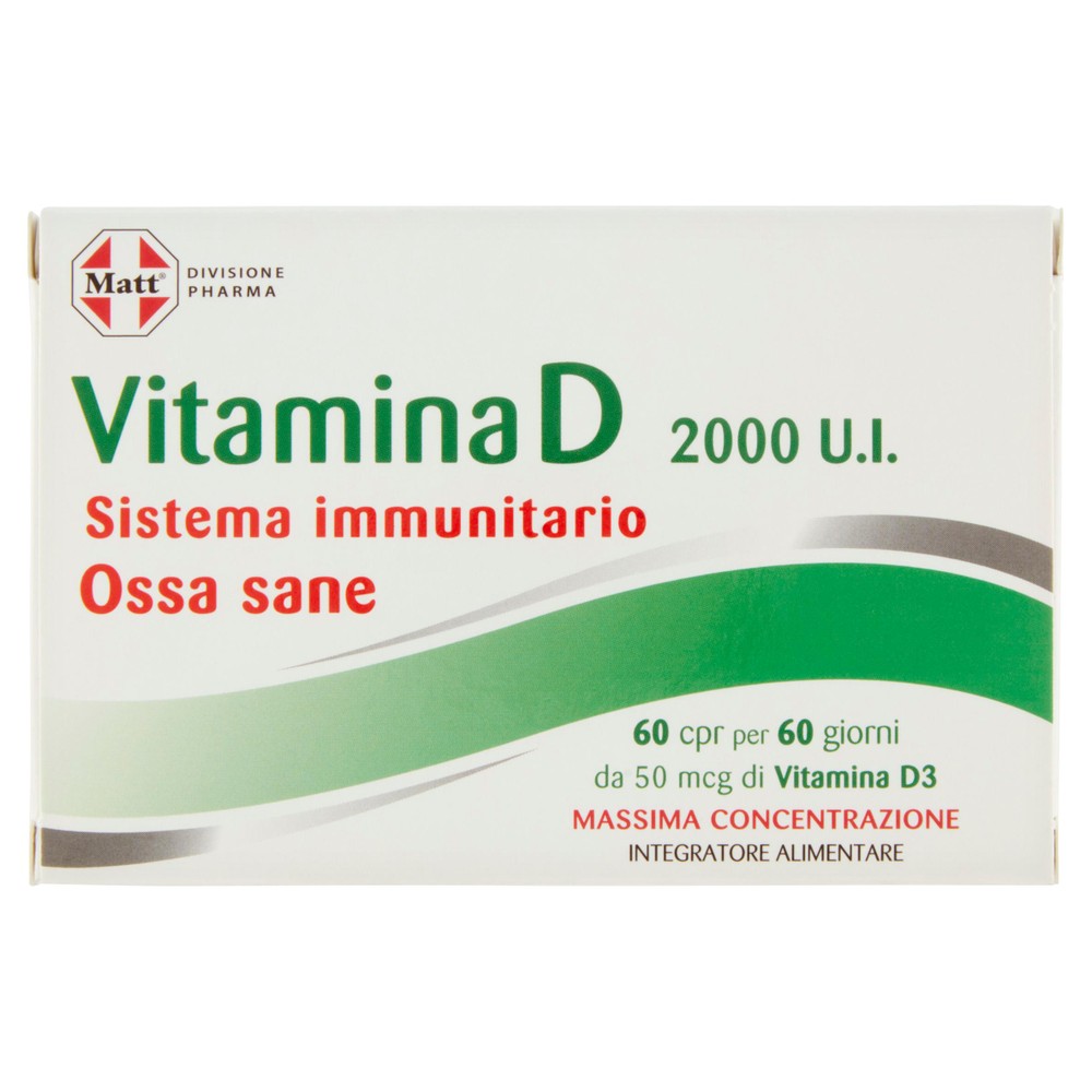 Vitamina D 2000 U.I. Matt - Foto 1