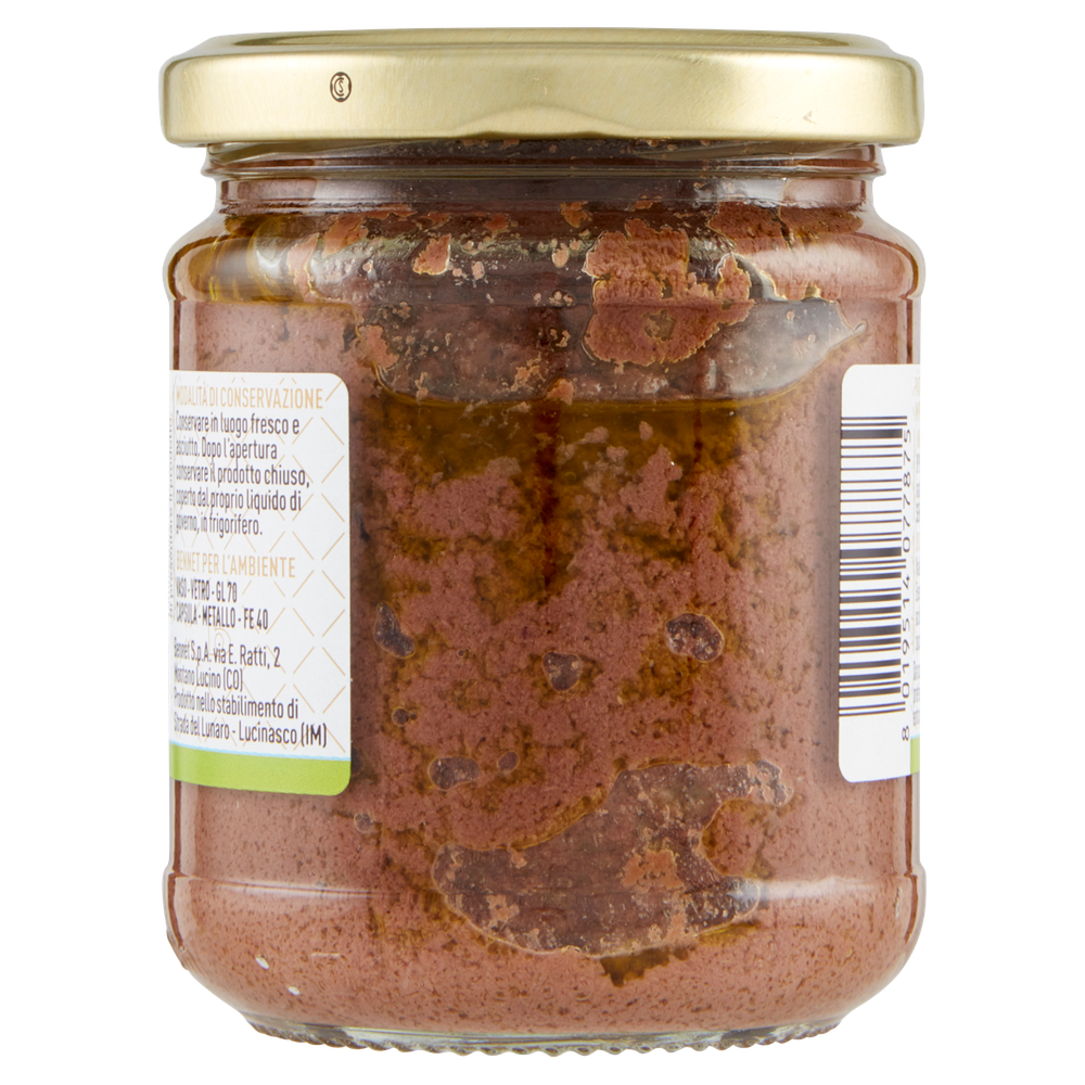 Pate' Di Olive Taggiasche In Olio Evo Selezione Gourmet Bennet - Foto 3