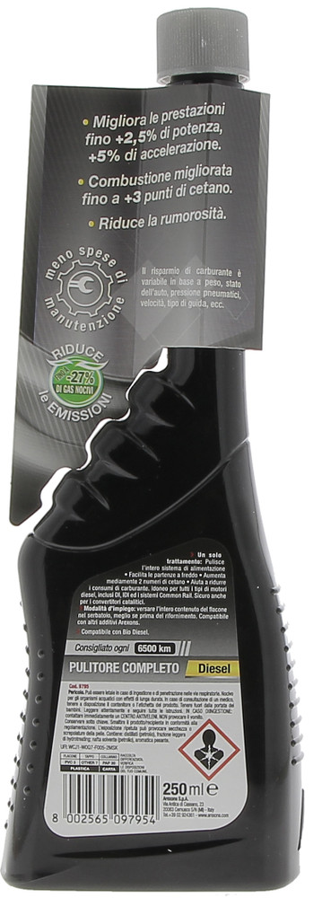 Additivo Pulitore Completo Sistema Alimentazione Diesel 250ml Arexons - Foto 2