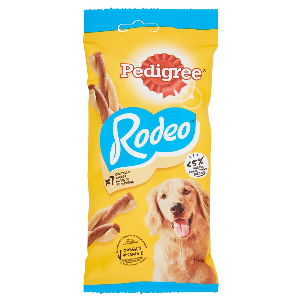 Snack Per Cani Rodeo Pollo Pedigree Conf.Da 7 - Foto 1