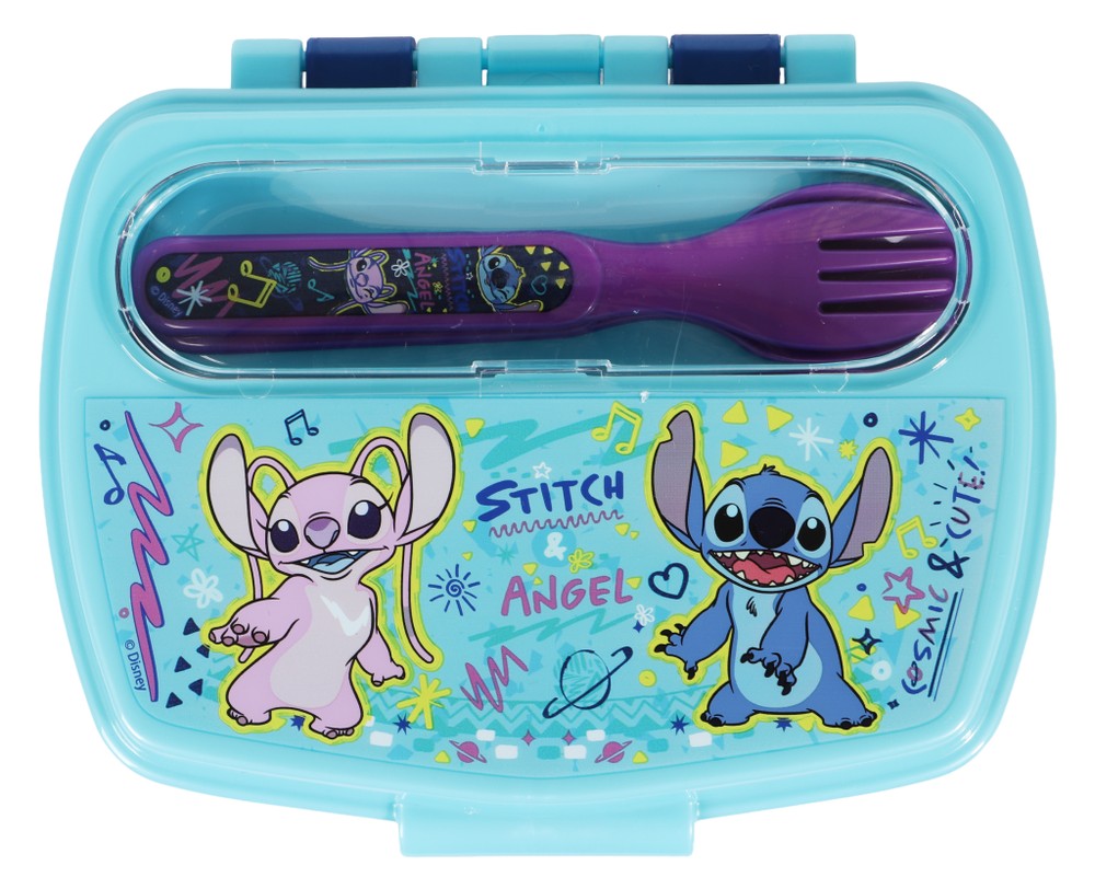Box Merenda Con Posate Stitch - Foto 1