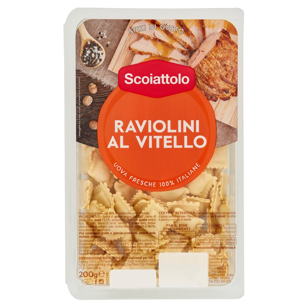 Raviolini Al Vitello Lo Scoiattolo - Foto 1