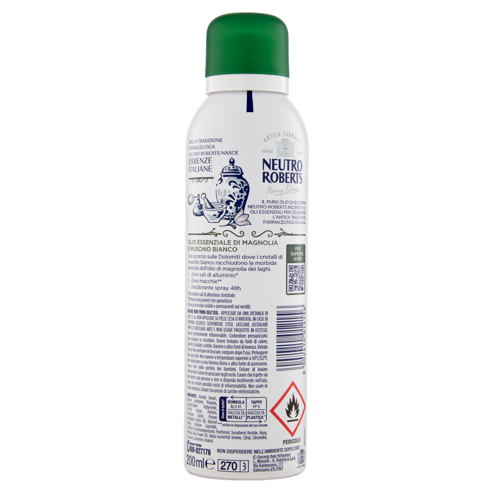 Neutro Roberts Deodorante Spray Essenze Italiane Dolimiti - Foto 3