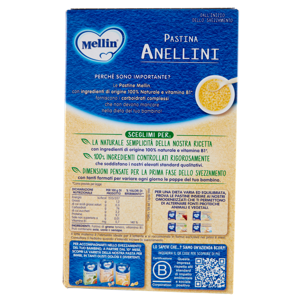 Pastina Dal 5° Mese Anellini Mellin - Foto 3