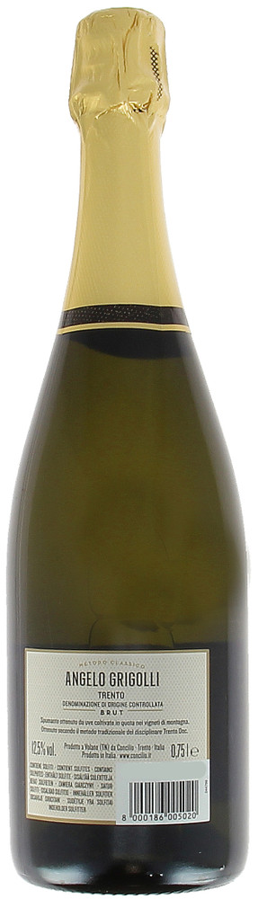 Spumante Trento Doc Angelo Grigolli