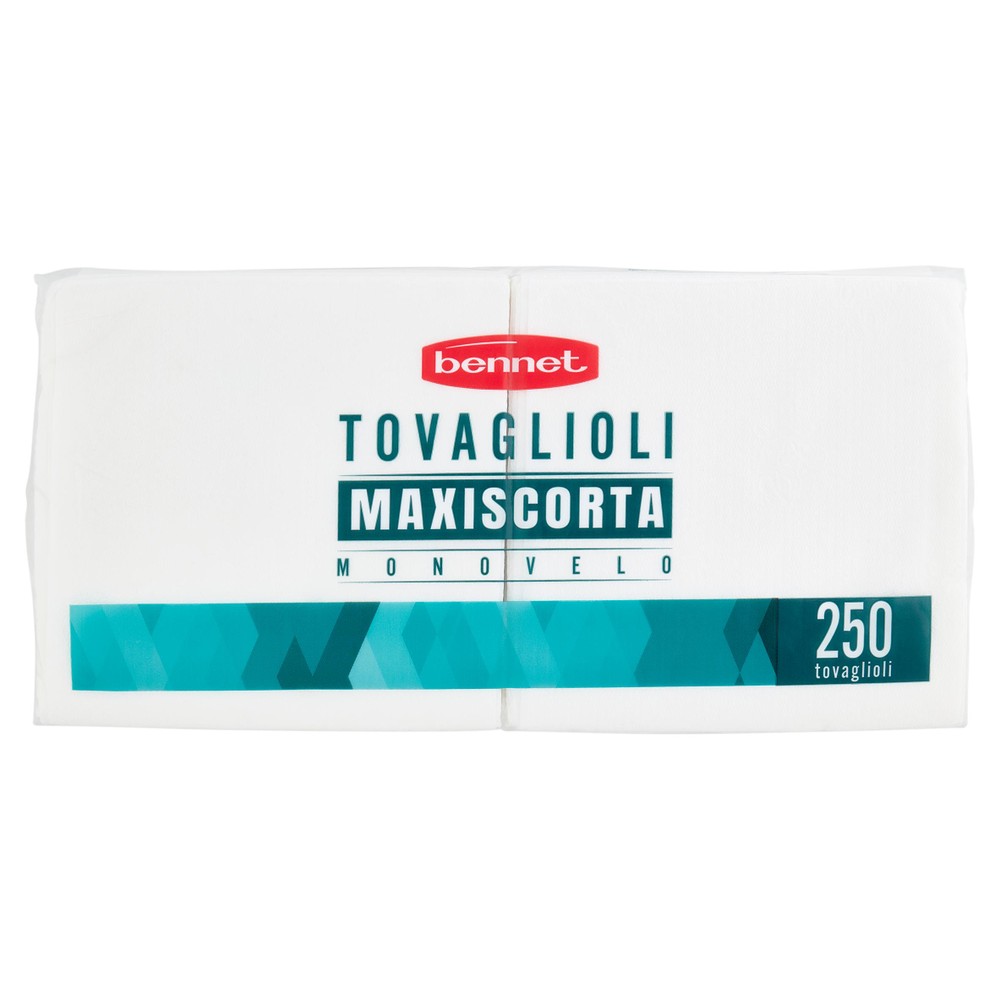 Tovagliolo Monovelo 250 Pezzi 33x33 Bennet - Foto 1