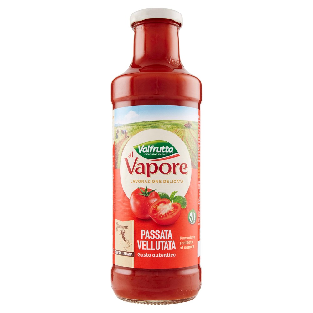 Passata Vellutata Di Pomodoro Scottato Al Vapore Valfrutta - Foto 1