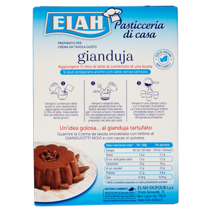Preparato Per Crema Da Tavola Gusto Gianduja Aromi Naturali Elah - Foto 3