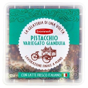 Gelato Al Pistacchio Variegato Gianduia Bennet - Foto 1