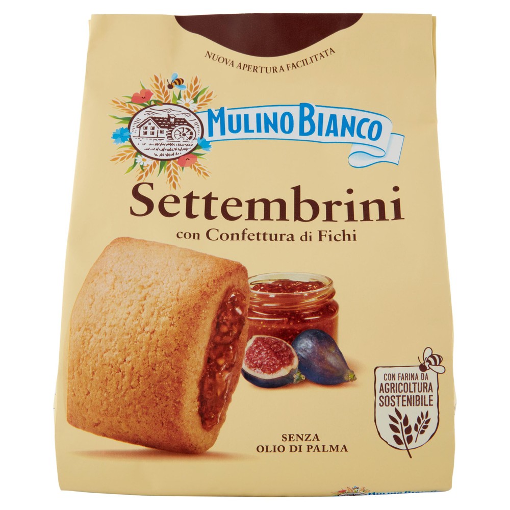 Biscotti Settembrini Con Fichi E Confettura Di Fichi Mulino Bianco - Foto 1