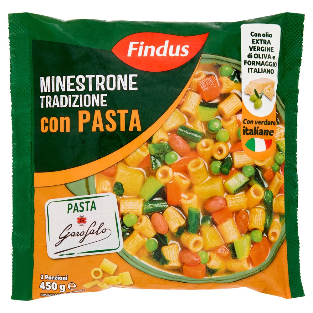 Minestrone Tradizione Con Pasta Surgelato Findus - Foto 1