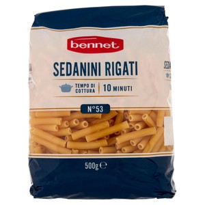 Pasta Sedanini Rigati N.53 Bennet - Foto 1
