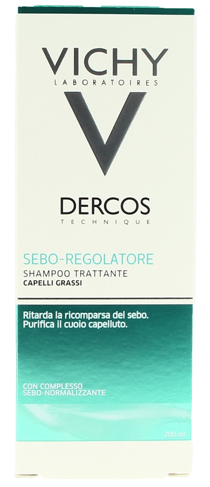 Shampoo Normalizzante Sebo Regolatore Dercos