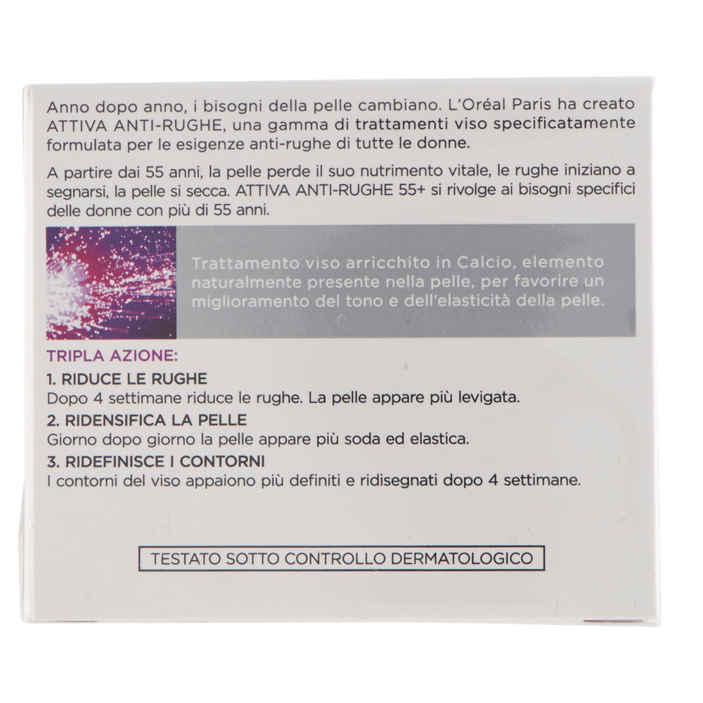 Crema Attiva Anti-Rughe +55 L'oreal Paris - Foto 3