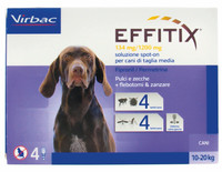 Effitix Antiparassitario Cani 10/20kg Effitix Antiparassitario Cani 10/20kg