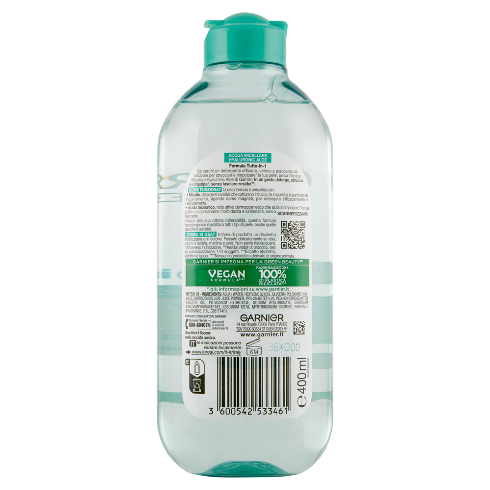 Acqua Micellare Aloe Garnier - Foto 3