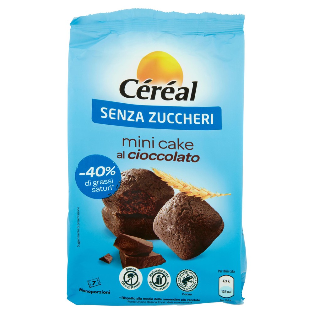 Cake Cioccolato Senza Zucchero Cereal