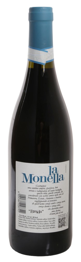 Vino Rosso Barbera Monferrato Doc La Monella Braida - Foto 3