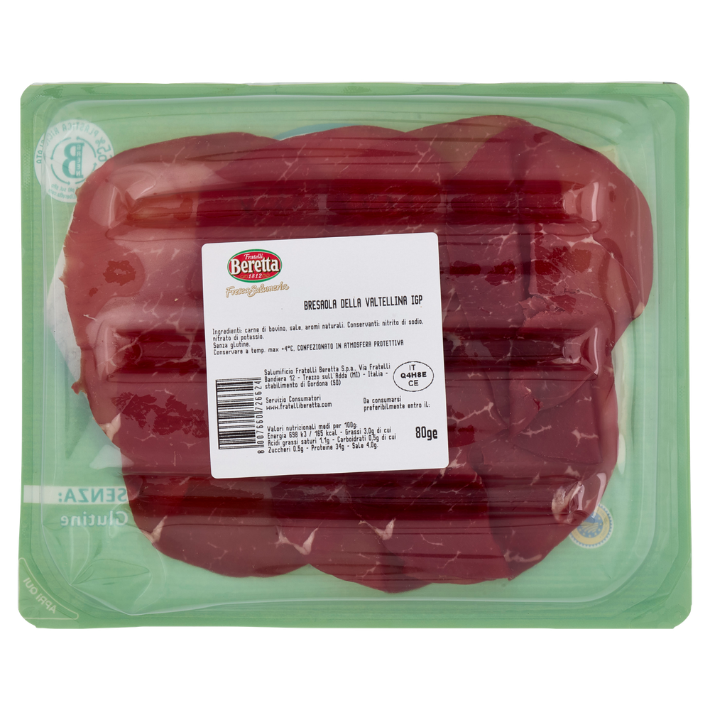 Bresaola Della Valtellina Igp Fresca Fratelli Beretta - Foto 3