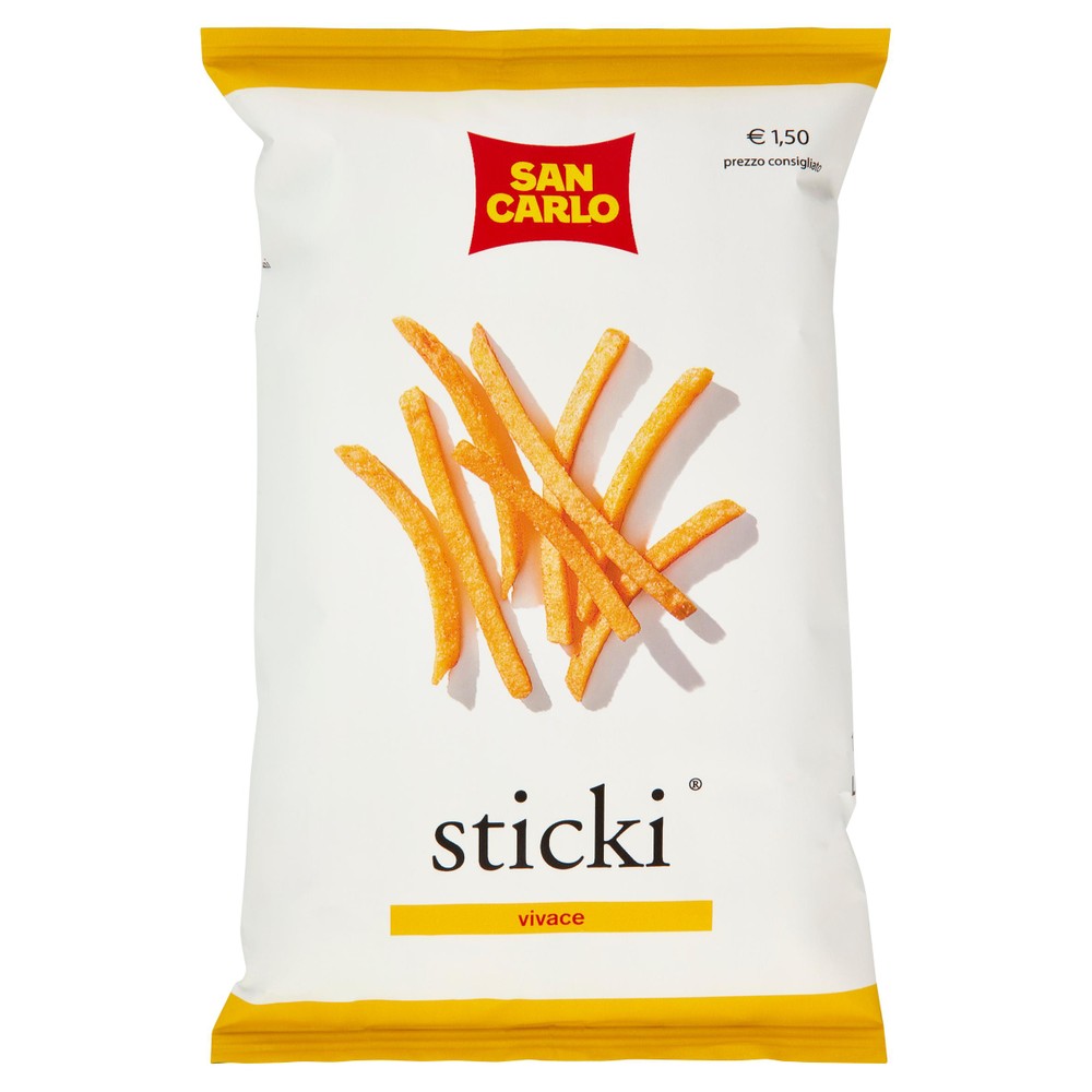 Patatine Sticki Vivace Gusto Paprika San Carlo - Foto 1
