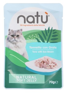 Alimento Umido Gatti Tonnetto Con Orata Natu' - Foto 1