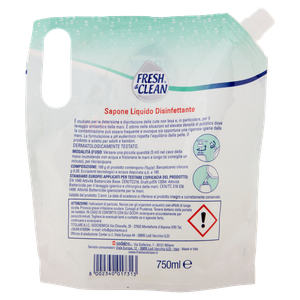 Sapone Liquido Ricarica Fresh And Clean Disinfettante - Foto 3