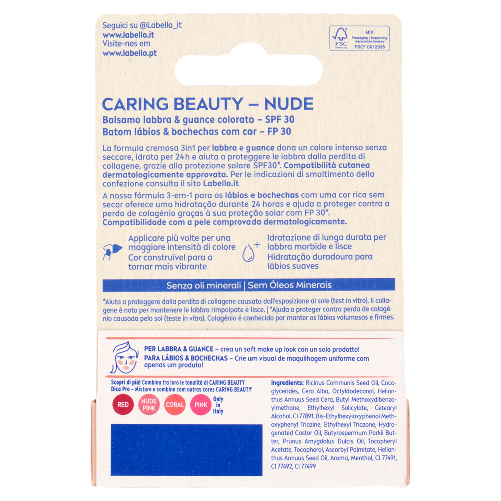 Labello Caring Beuaty Nude - Foto 3