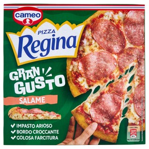 Pizza Regina Gran Gusto Salame 385g Cameo - Foto 1