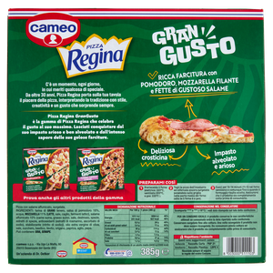 Pizza Regina Gran Gusto Salame 385g Cameo - Foto 3
