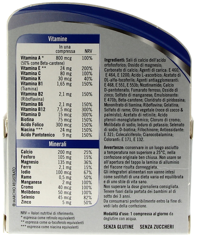 Multivitaminico Completo Vitamina B C Zinco Uomo 50+ Multicentrum - Foto 2