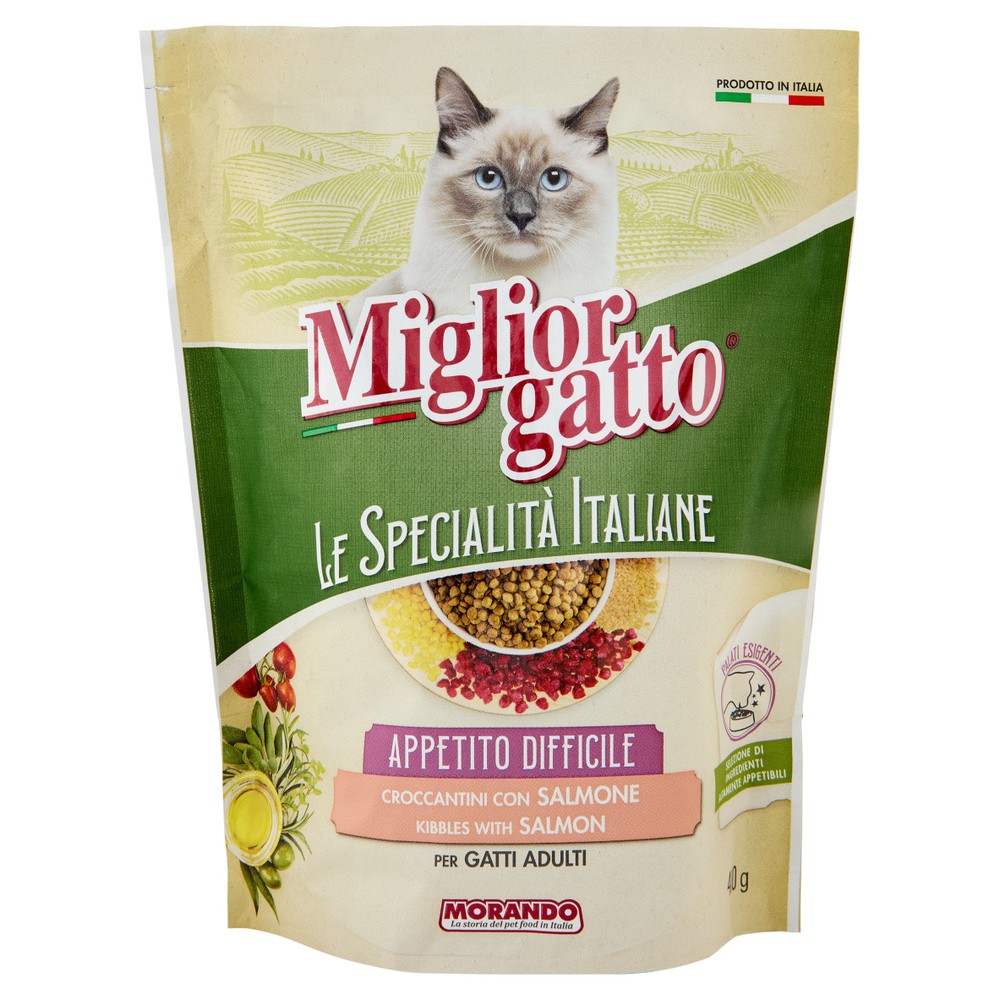 Crocchette Gatti Appetito Difficile Al Salmone Specialita' Italiane - Foto 1