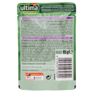 Alimento Umido Gatti Sterilizzati Wet&Delicious Agnello Ultima - Foto 3