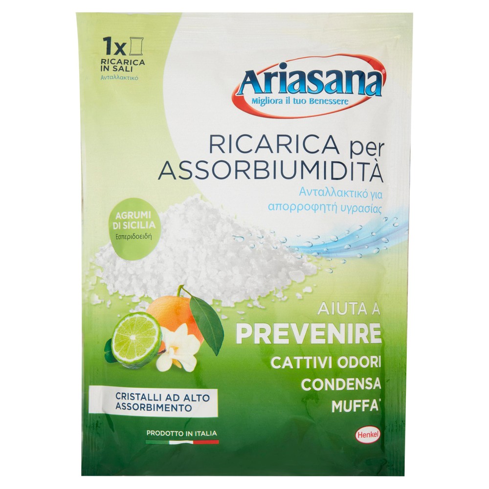 Ricarica Sali Agrumi Di Sicilia 450 Gr Ariasana - Foto 1