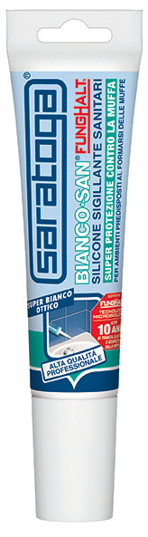 Silicone Super Antimuffa Biancosan Saratoga Ml.90