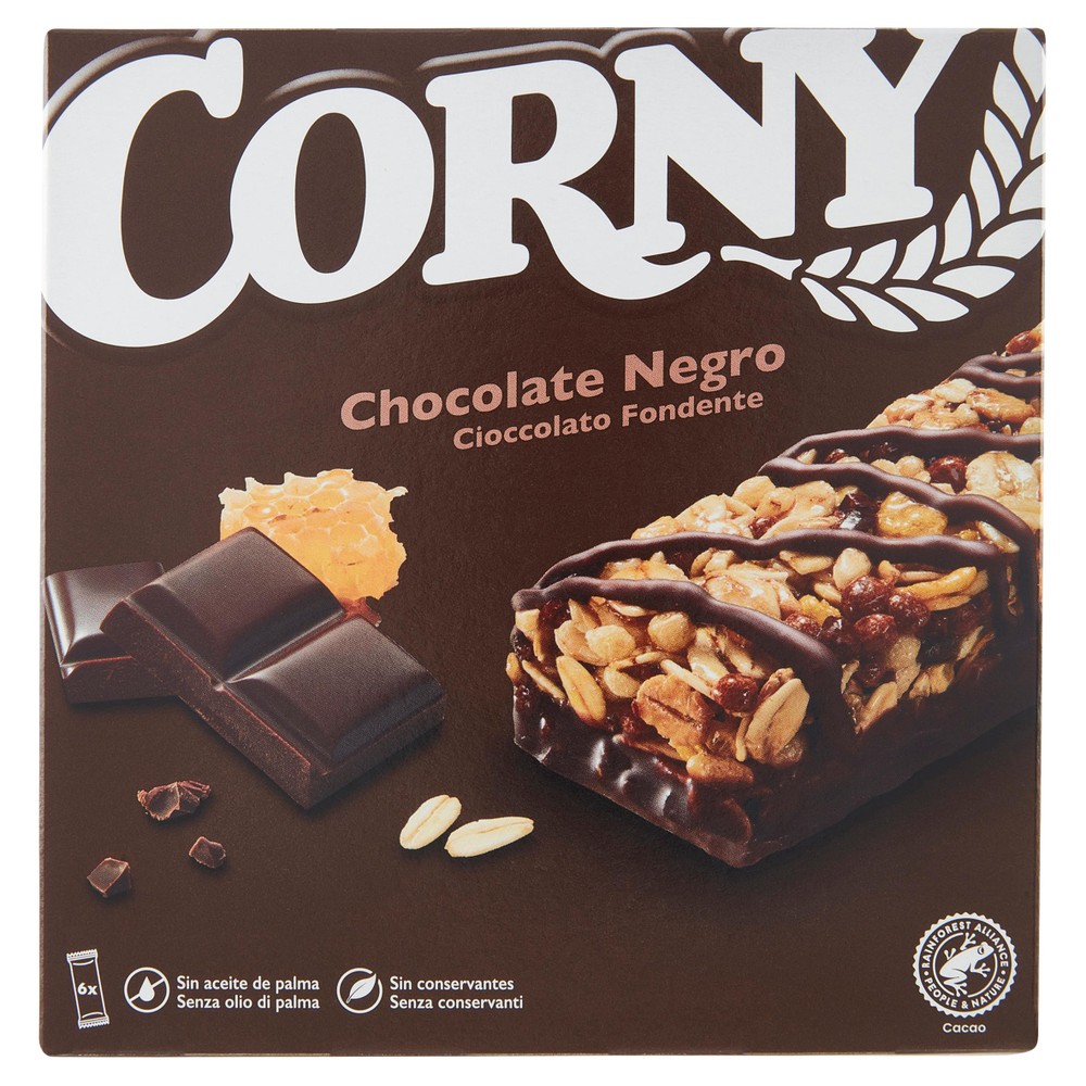 Barrette Ai Cereali Con Cioccolato Fondente 6x23g Comy - Foto 1