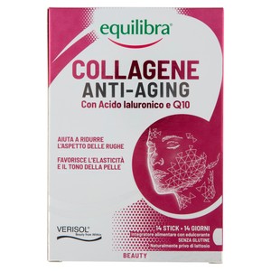 Equilibra Collagene Anti-Aging Con Acido Ialuronico E Q10 14 Stick - Foto 1